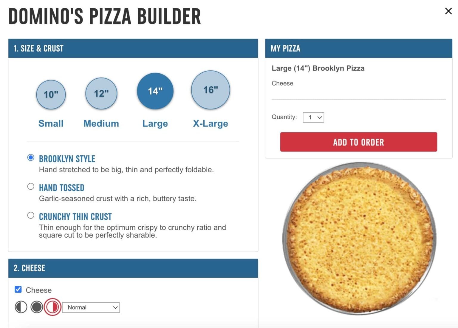 Domino’s Pizza Prices And Sizes How many Pizzas to Order?