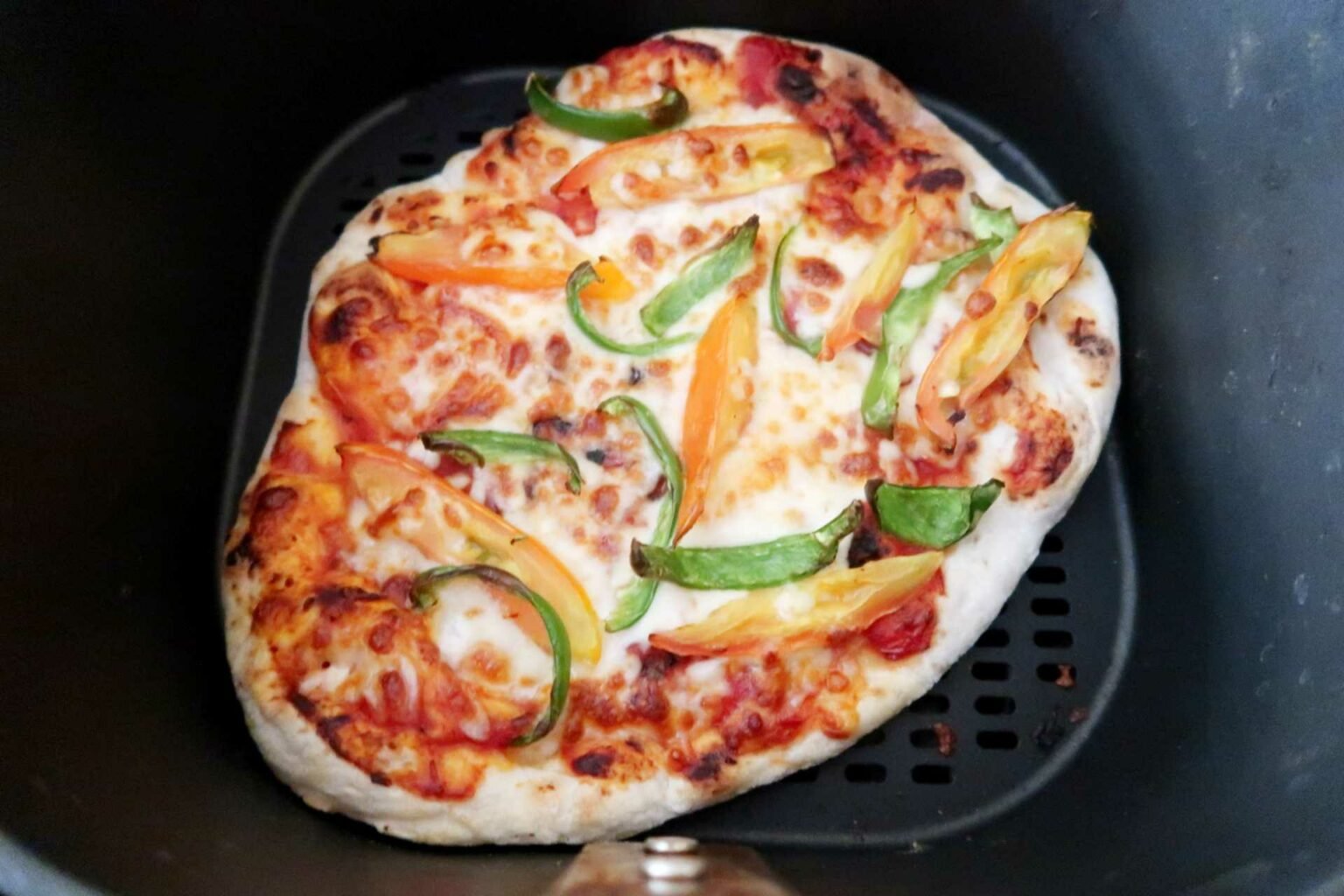 Naan Pizza Recipe (Air fryer+Oven)