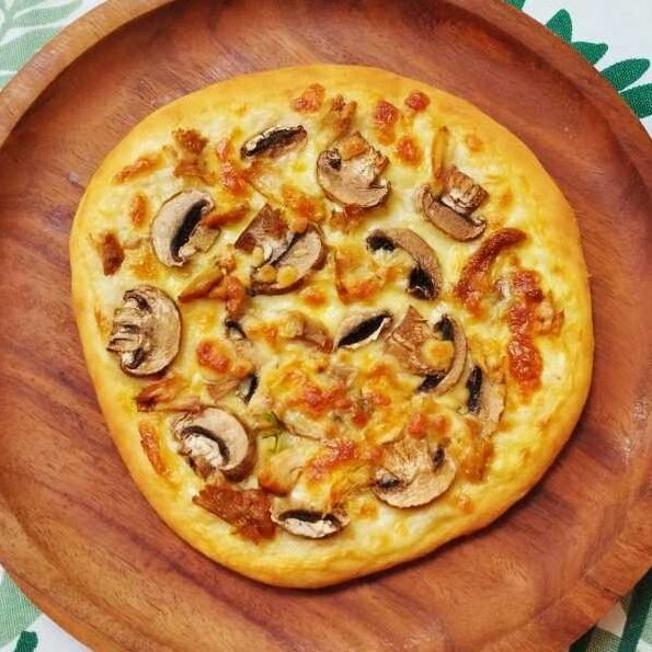 Chicken Mushroom Pizza Recipe