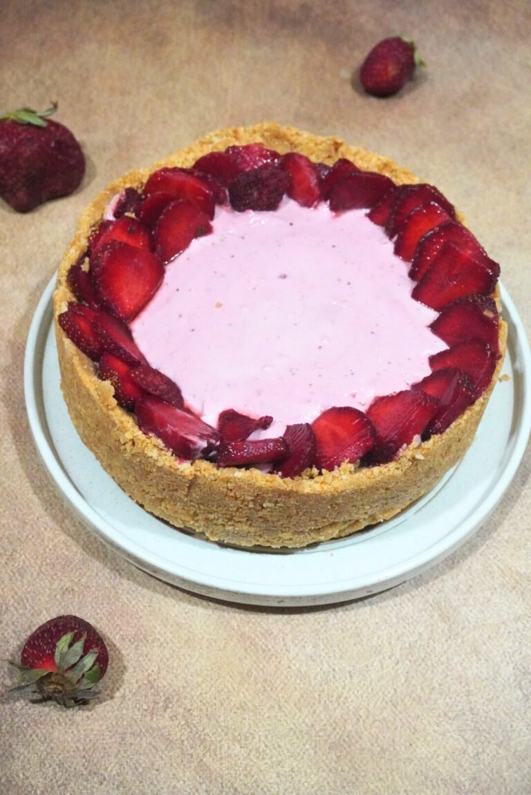 Easy Strawberry Cheesecake Recipe
